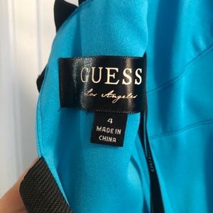 High-low Turquoise Dress by Guess